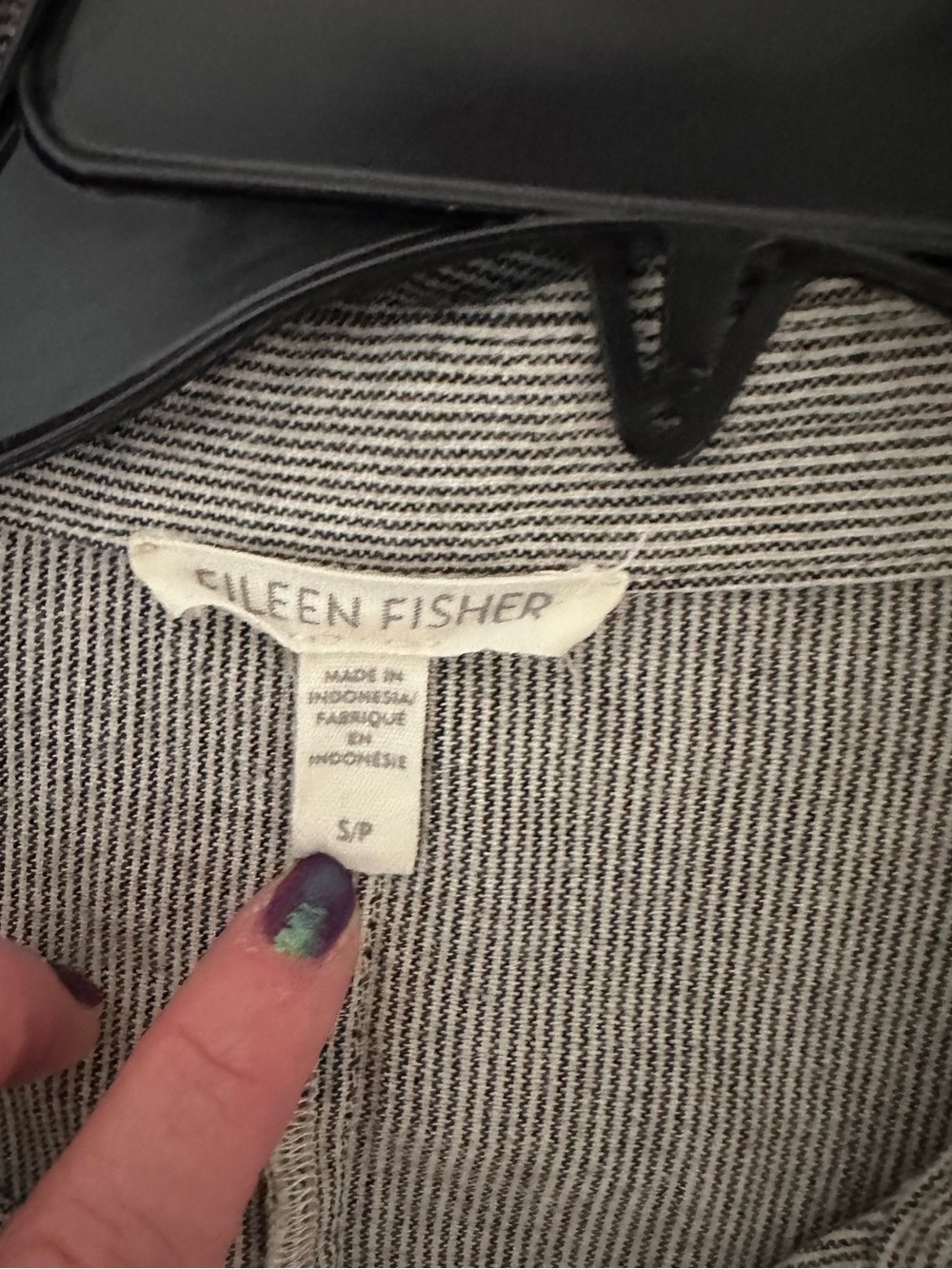 Eileen Fisher Button-Front romper - Picture 5 of 13